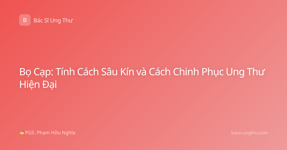 Bọ Cạp: Tính Cách Sâu Kín và Cách Chinh Phục Ung Thư Hiện Đại